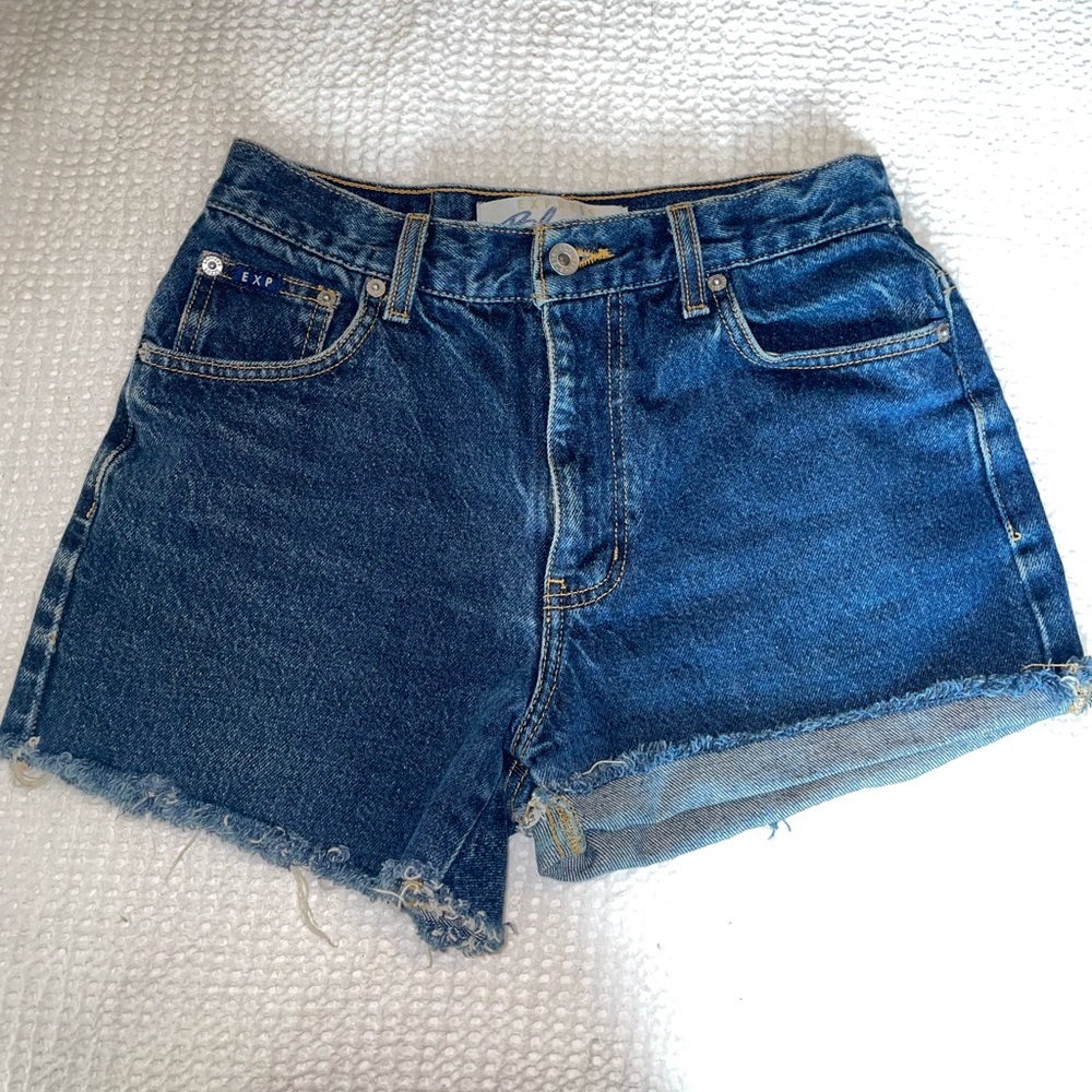 High rise, vintage Express shorts